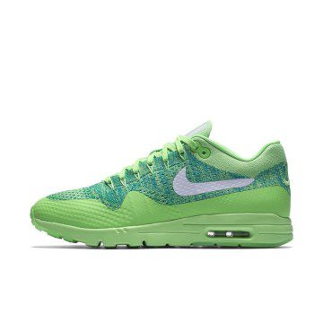 Nike Air Max 1 Ultra Flyknit Voltage Green (Women’s) (843387-301)