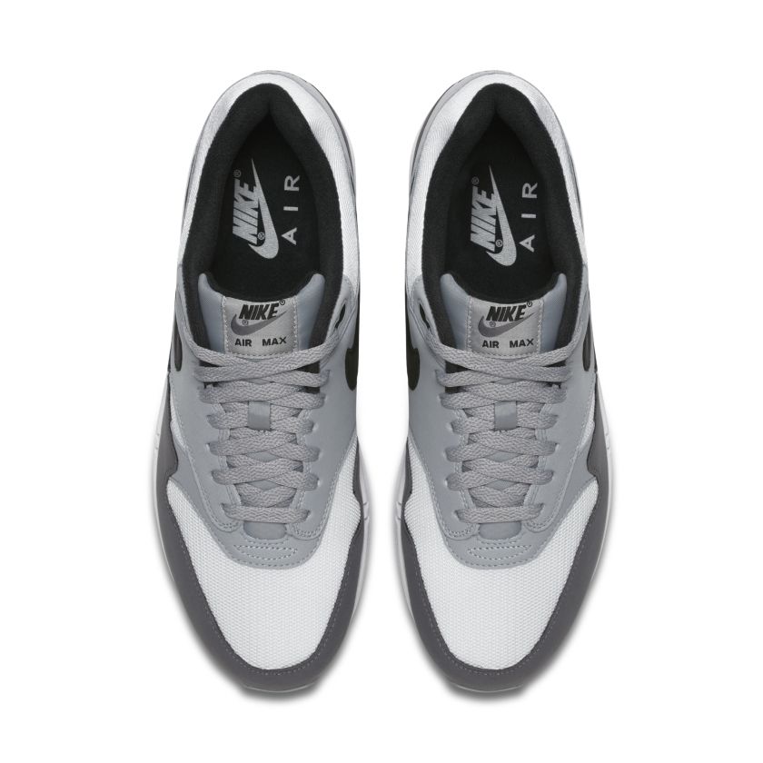 Nike Air Max 1 White Black Wolf Grey (AH8145-101)