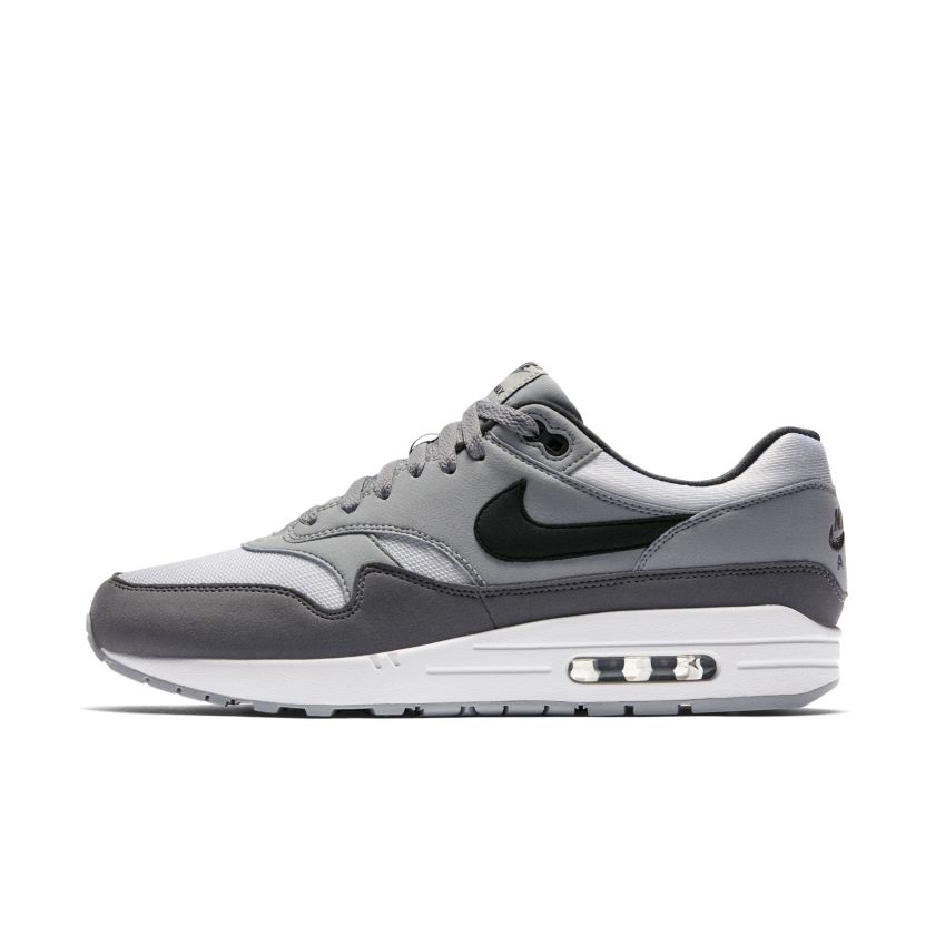 Nike Air Max 1 White Black Wolf Grey (AH8145-101)