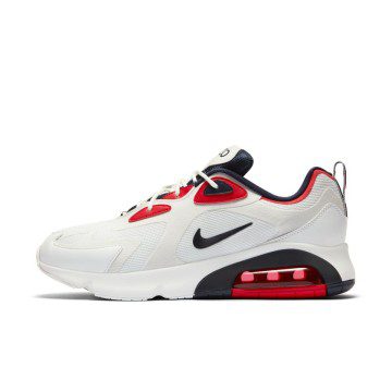 Nike Air Max 200 White Red Obsidian (CT1262-101)