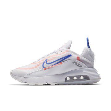 Nike Air Max 2090 White Flash Crimson Racer Blue (Women’s) (CT1290-100)