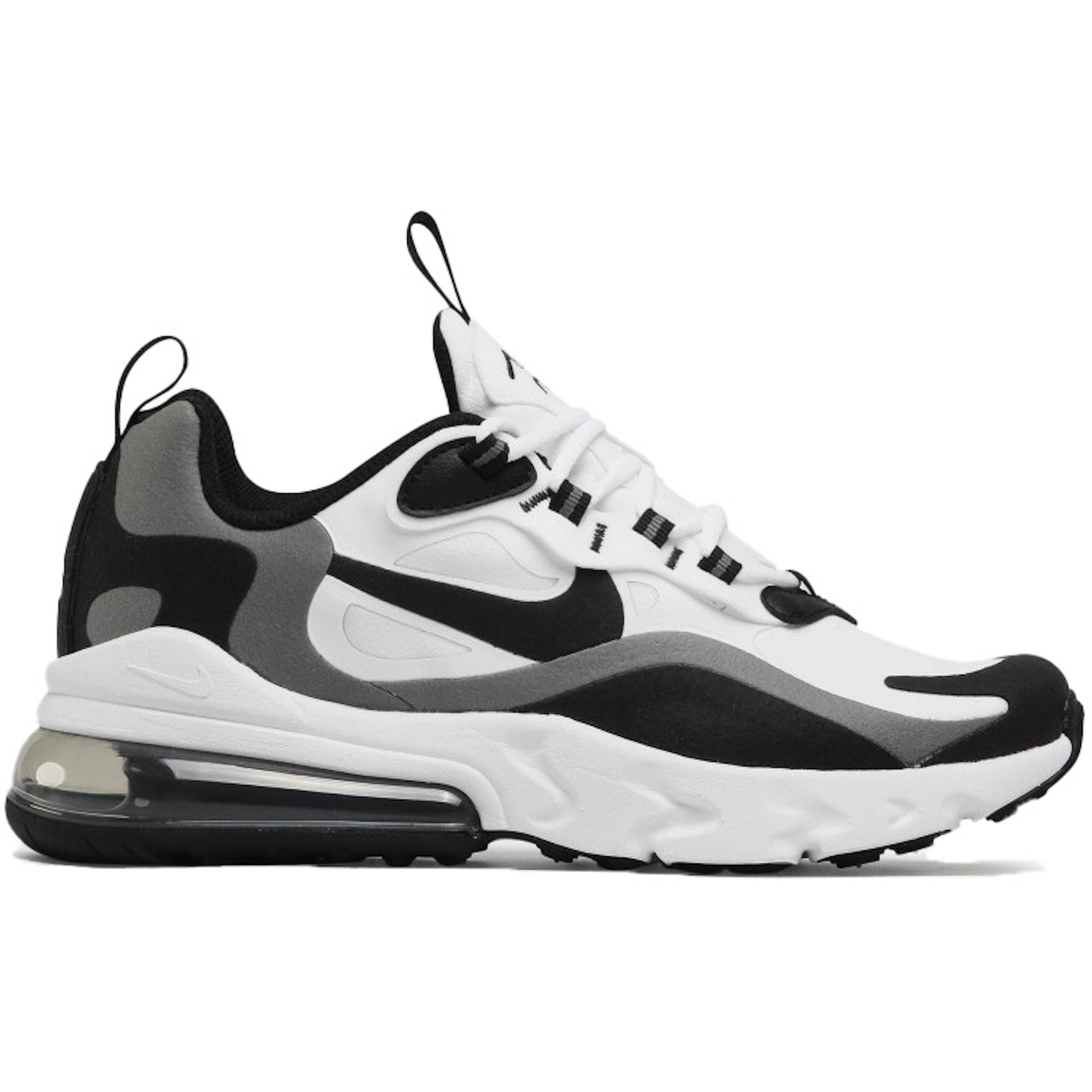 Nike Air Max 270 React Black/White/Grey GS (BQ0103-103)