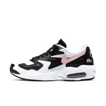 Nike Air Max2 Light White Bleached Coral Black (Women’s) (AO3195-101)