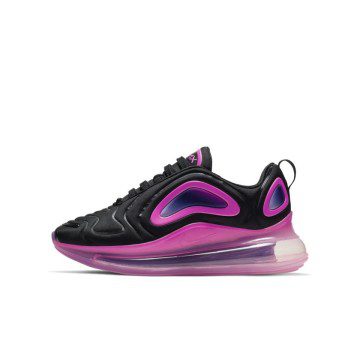 Nike Air Max 720 Black Laser Fuchsia (GS) (AQ3196-007)