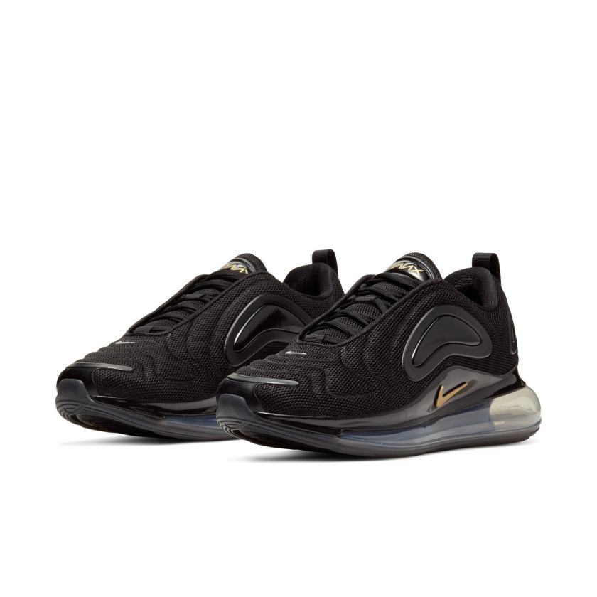 Nike Air Max 720 Black Metallic Gold (Women’s) (CT2548-001)