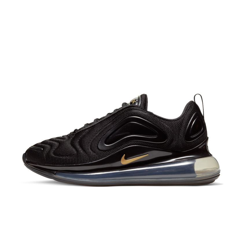 Nike Air Max 720 Black Metallic Gold (Women’s) (CT2548-001)