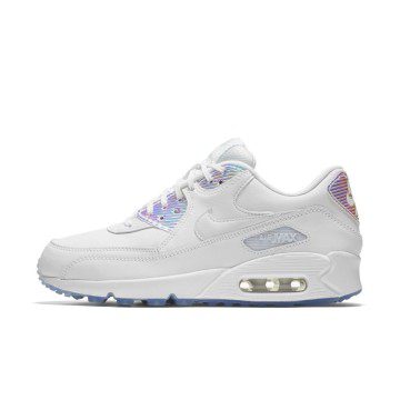 Nike Air Max 90 Premium White Blue Tint (Women’s) (443817-104)