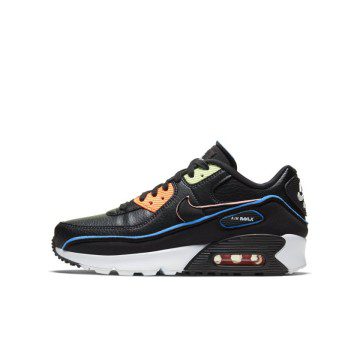 Nike Air Max 90 SE Black Multicolor (GS) (CK4068-001)