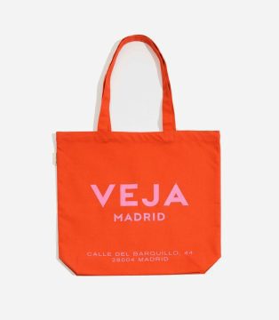 Veja TOTE BAG COTTON RED (AA0100023D)