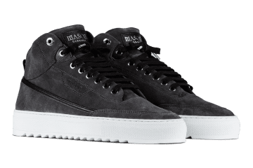 Mason Garments Torino Mid – Scamosciato – Dark Grey (FW23-15D)