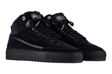 Mason Garments Torino Mid – Scamosciato – Navy (FW23-15C)