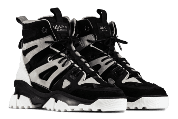 Mason Garments Genova Hi – Diverso – Black (FW23-17E)