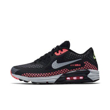 Nike Air Max Lunar 90 Black Silver Hot Lava (724078-002)