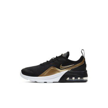 Nike Air Max Motion 2 Black Metallic Gold (PS) (AQ2743-012)