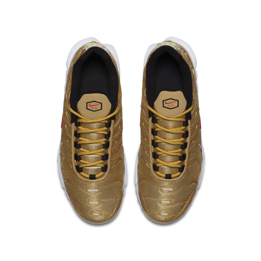 Nike Air Max Plus Metallic Gold (2018) (GS) (AR0259-700)
