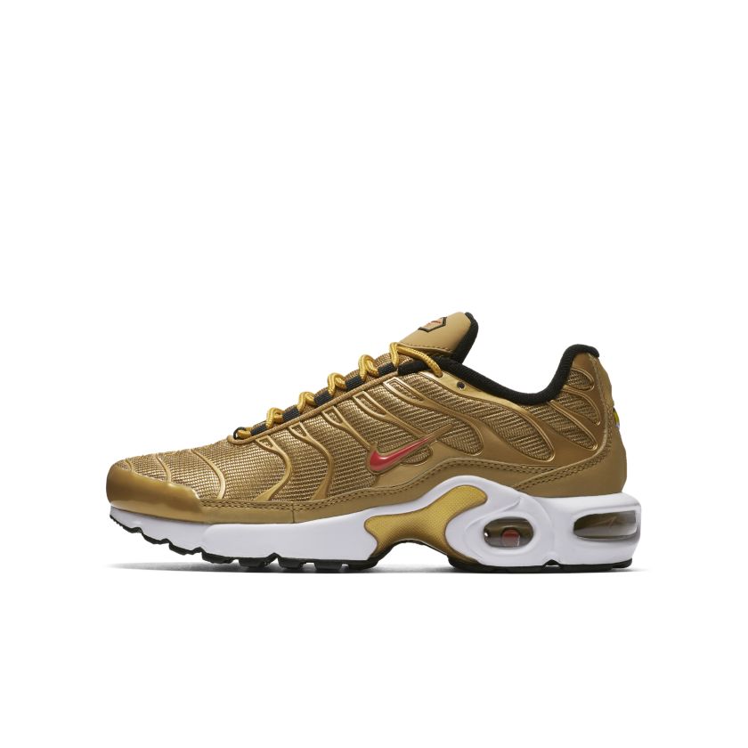 Nike Air Max Plus Metallic Gold (2018) (GS) (AR0259-700)