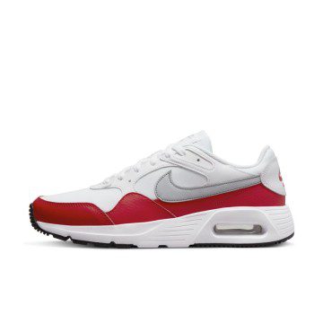Nike Air Max SC White University Red Wolf Grey (CW4555-107)