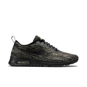 Nike Air Max Thea Jcrd Blacl Metallic Gold Sail (Women’s) (654170-002)