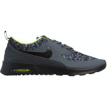 Nike Air Max Thea Print Dark Grey Black-Volt (Women’s) (599408-006)