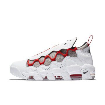 Nike Air More Money White Habanero Red Atmosphere Grey (BV2520-100)