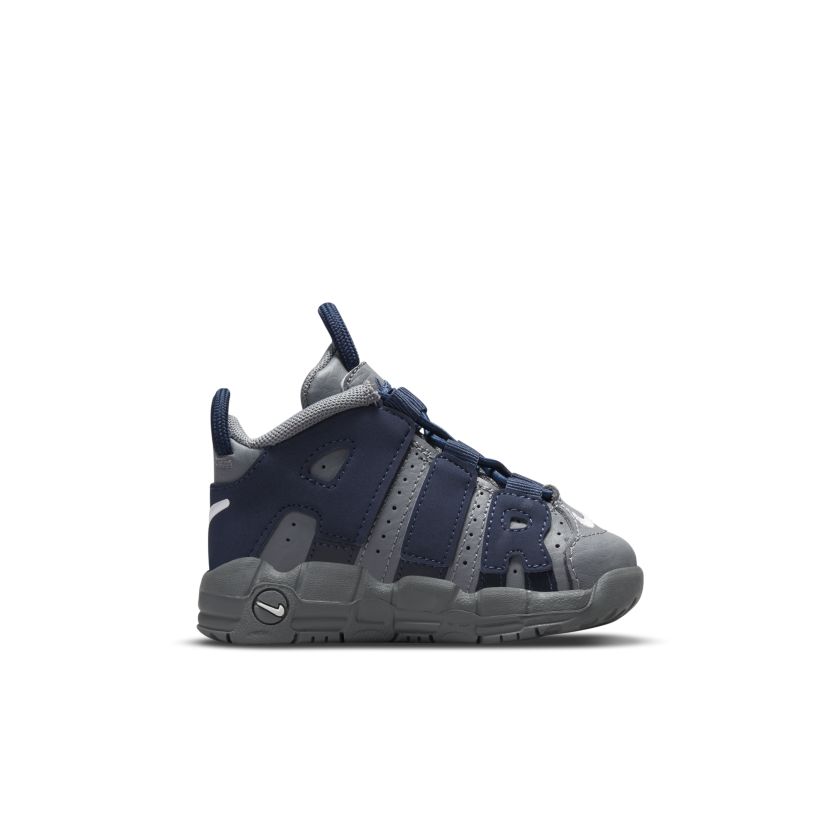 Nike Air More Uptempo Cool Grey Midnight Navy (TD) (DM3319-009)