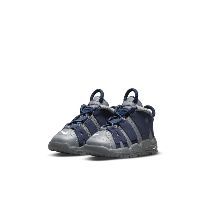 Nike Air More Uptempo Cool Grey Midnight Navy (TD) (DM3319-009)