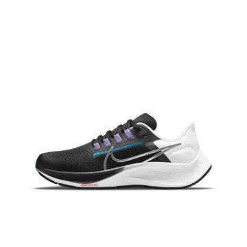 Nike Air Pegasus 38 Black Metallic Silver (GS) (CZ4178-015)