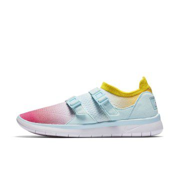 Nike Air Sockracer Flyknit White/Glacier Blue-Racer Pink (Women’s) (896447-100)