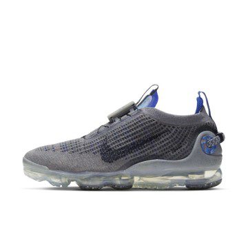 Nike Air VaporMax 2020 Flyknit Particle Grey Dark Obsidian Racer Blue (CW1765-002)