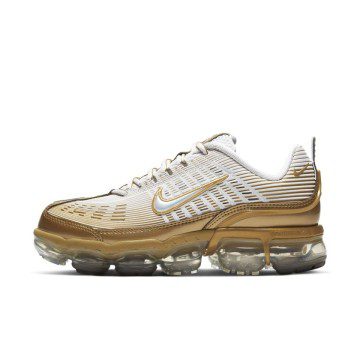 Nike Air VaporMax 360 White Metallic Gold (Women’s) (CK9670-101)