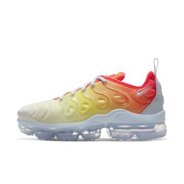 Nike Air VaporMax Plus Opti Yellow Laser Crimson (Women’s) (CW5593-400)