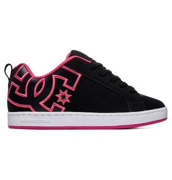 DC Shoes Court Graffik black/pink stencil (300678-KPS)