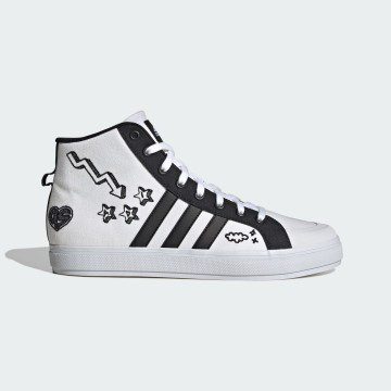 adidas Bravada 2.0 Mid Cloud White / Core Black / Core Black (ID7353)
