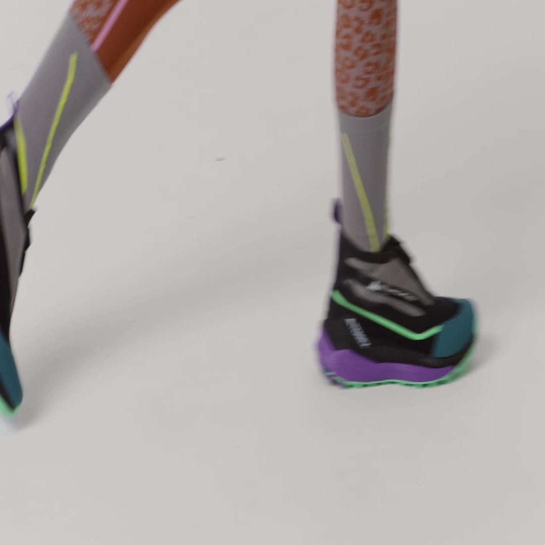 adidas adidas by Stella McCartney x Terrex Free Hiker Core Black / Semi Flash Green / Deep Lilac (IG0019)
