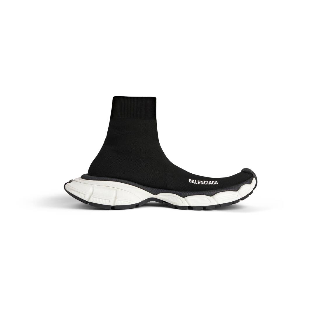 Balenciaga 3xl Sock Recycled Knit Sneaker Black (758483W2DG11090)