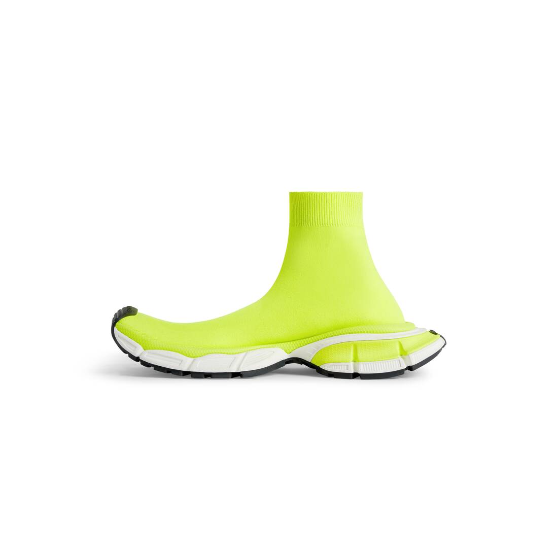Balenciaga 3xl Sock Recycled Knit Sneaker Fluo Yellow (758483W2DG17090)