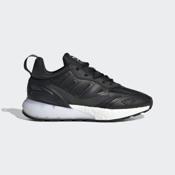 adidas ZX 2K BOOST 2.0 Shoes Core Black / Silver Metallic / Cloud White (GY0777)