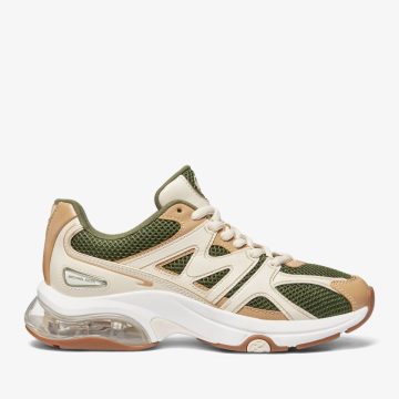 Michael Kors MK Kit Extreme Mesh and Leather Trainer – Amazon Green Multi (43F3KIFS4D-9978)