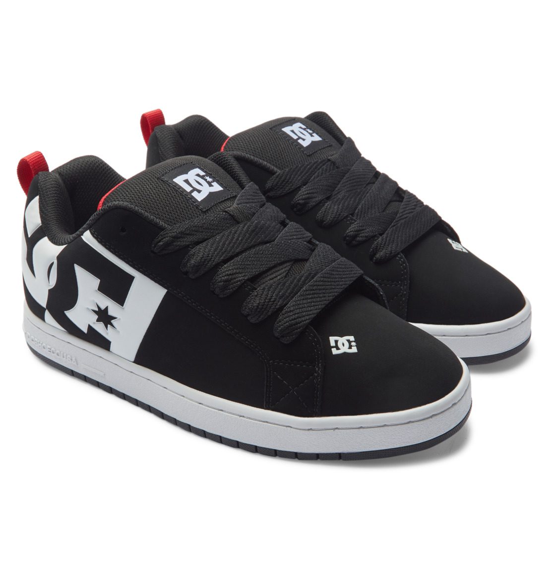 DC Shoes Court Graffik black/white/red (ADYS100442-BW5)