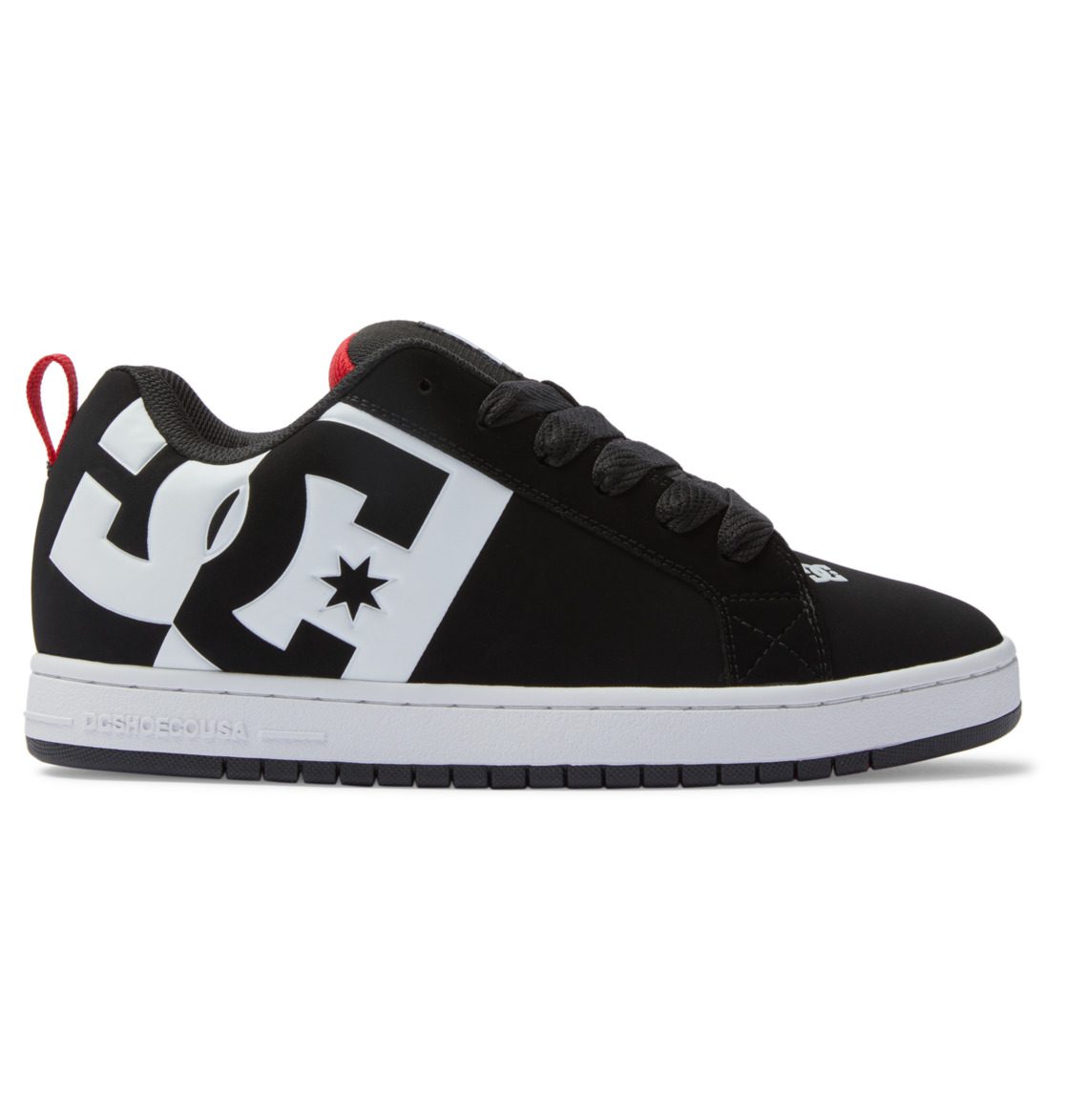 DC Shoes Court Graffik black/white/red (ADYS100442-BW5)