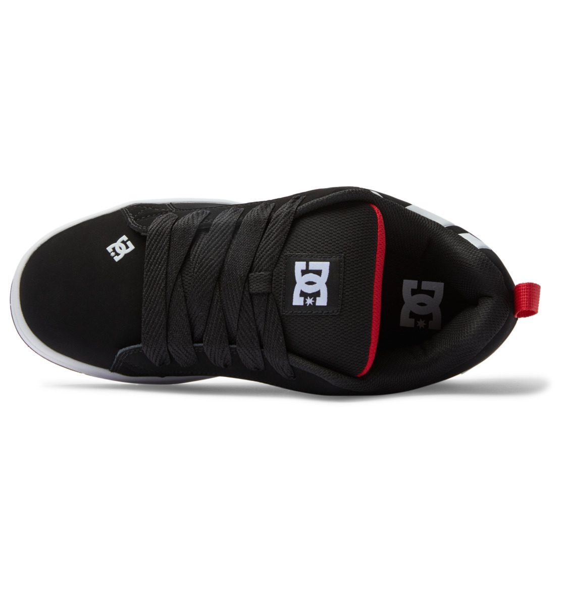 DC Shoes Court Graffik black/white/red (ADYS100442-BW5)
