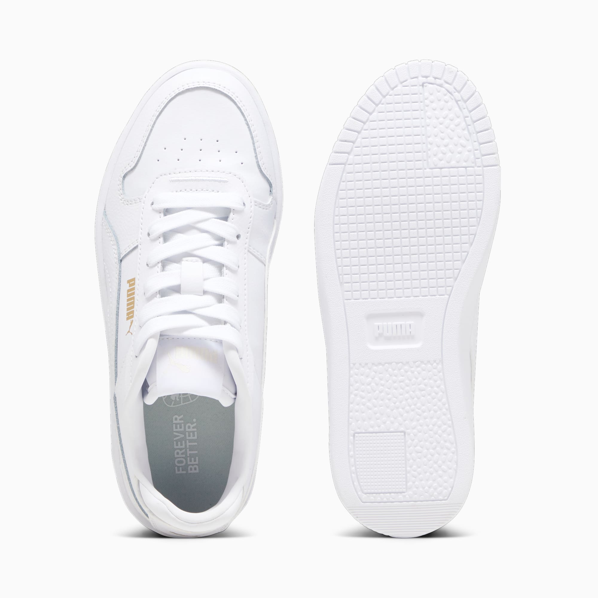 Puma Carina Street Goud/Wit (393846-01)