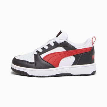 Puma Rebound V6 Lo Wit/Zwart/Rood (393834-04)