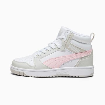 Puma Rebound V6 Mid Wit/Roze/Grijs (393831-04)