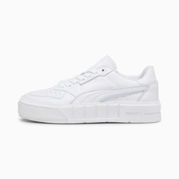 Puma Cali Court Pop damessneakers Wit/Blauw (394906-01)