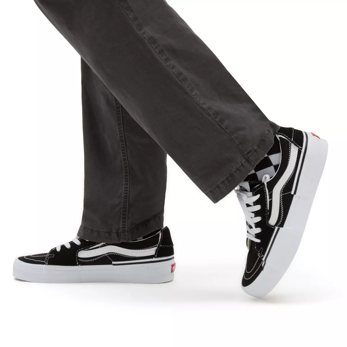VANS Sk8-low Reconstruct Zwart (VN0009QSBZW)