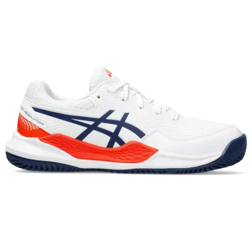 Asics Gel-resolution 9 Gs Clay White/Blue Expanse (1044A068.103)