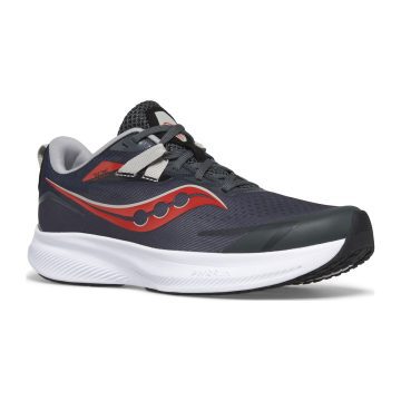 Saucony Ride 15 Sneaker Grey / Black / Red (SK267265)