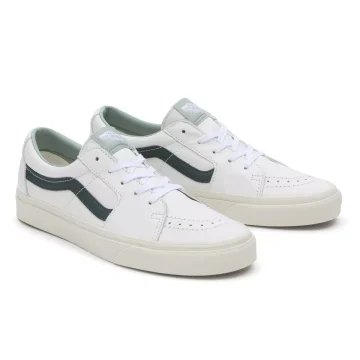 VANS Sk8-low Van Hoogwaardig Leer Wit (VN000BVX2LN)