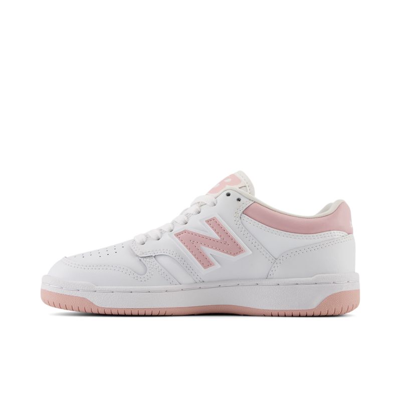 New Balance 480 White / Orb Pink (GSB480V1-44968)